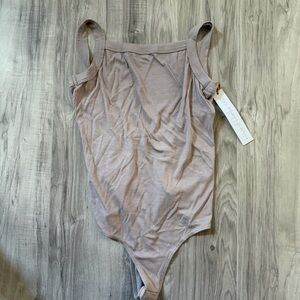 House of Harlow 1960 Taupe Shapewear Bodysuit